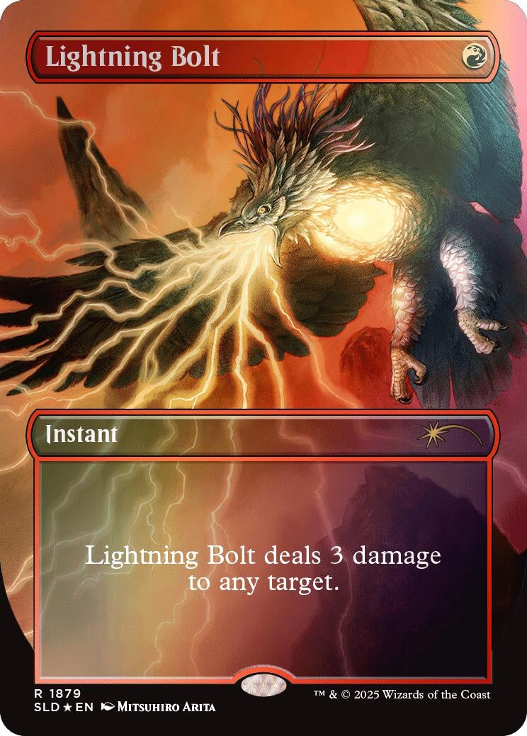 Lightning Bolt (1879) (Rainbow Foil) (1879) (SLD)