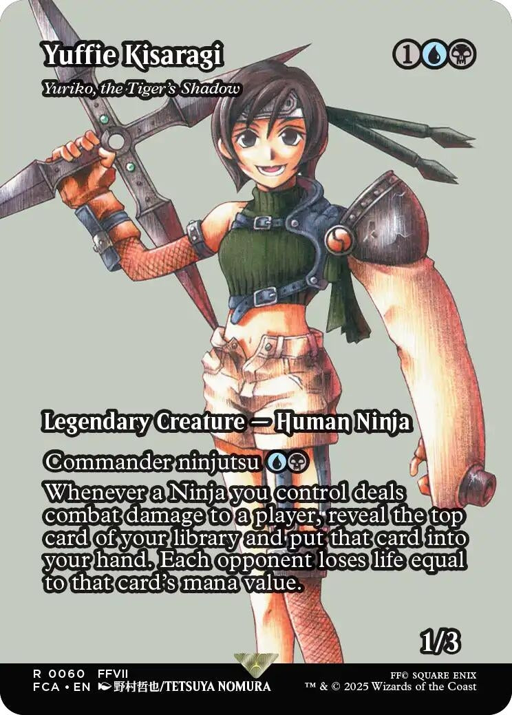 Yuffie Kisaragi - Yuriko, the Tiger's Shadow (Showcase) (60) (FCA)