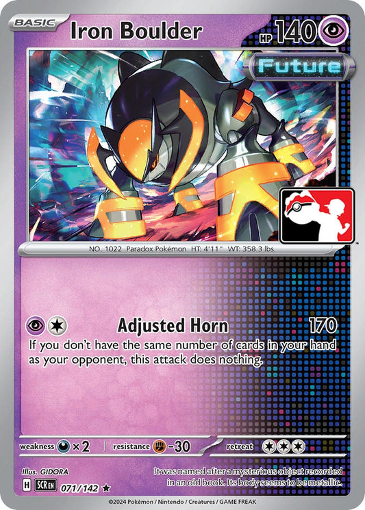 Iron Boulder (071/142) (Prize Pack Series Cards)