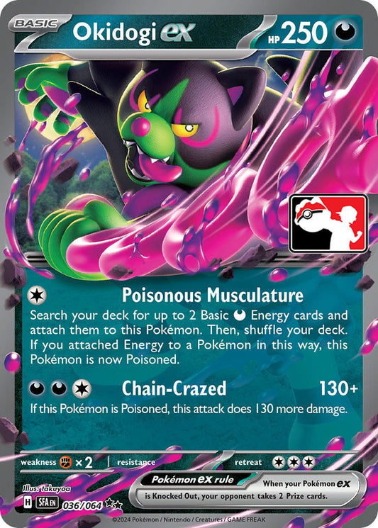 Okidogi ex (036/064) (Prize Pack Series Cards)