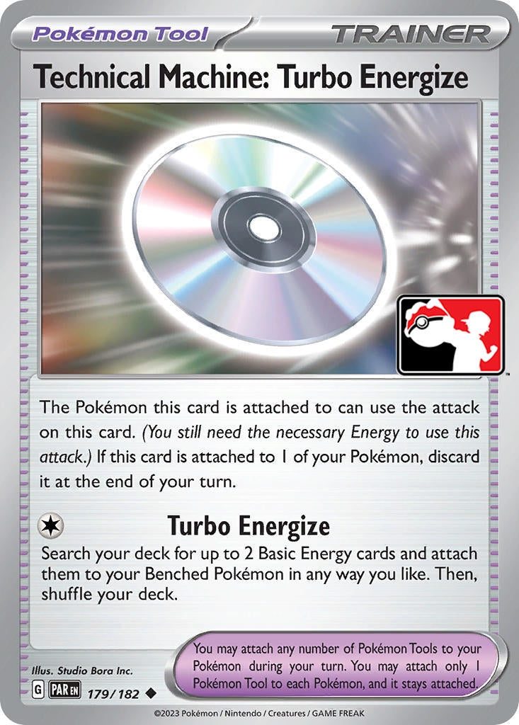Technical Machine: Turbo Energize (179/182) (Prize Pack Series Cards)