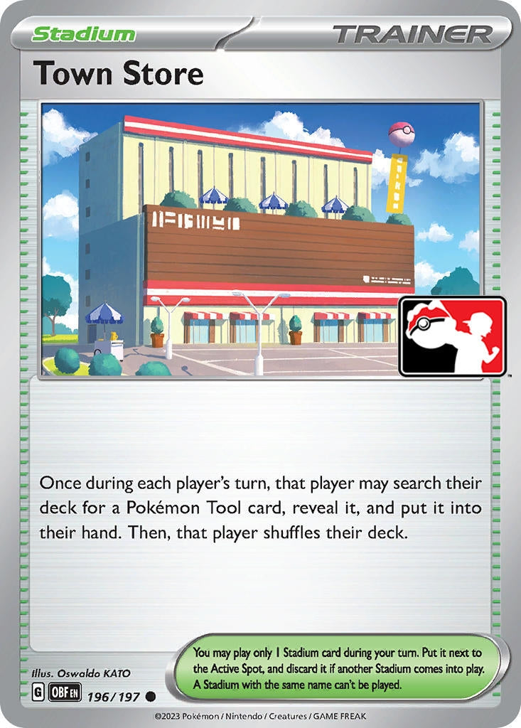 Town Store (196/197) (Prize Pack Series Cards)