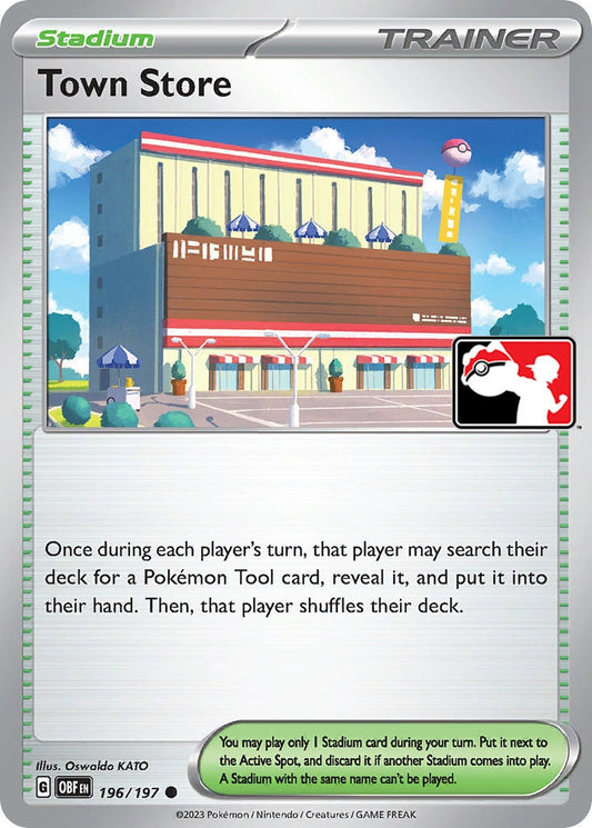Town Store (196/197) (Prize Pack Series Cards)