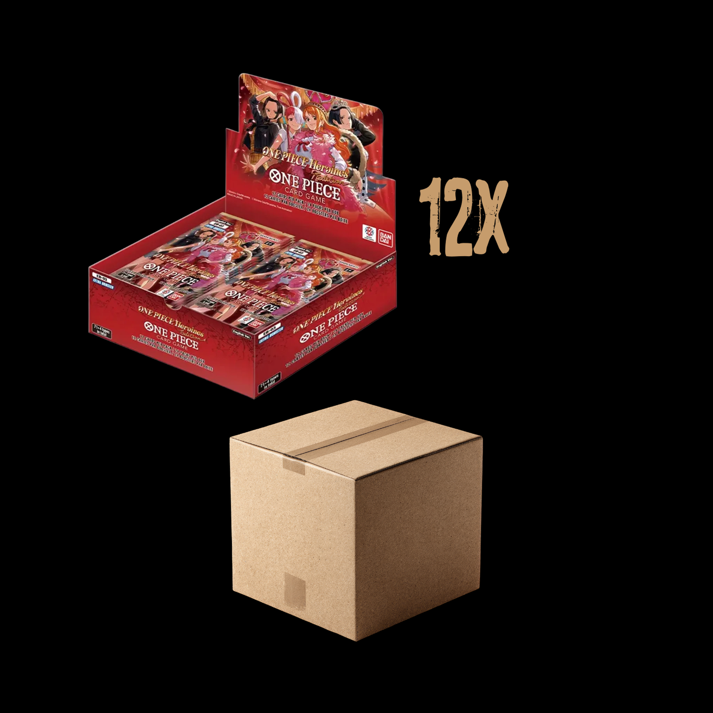 One Piece Extra Booster Heroines Edition Box EB-03 Sealed Case