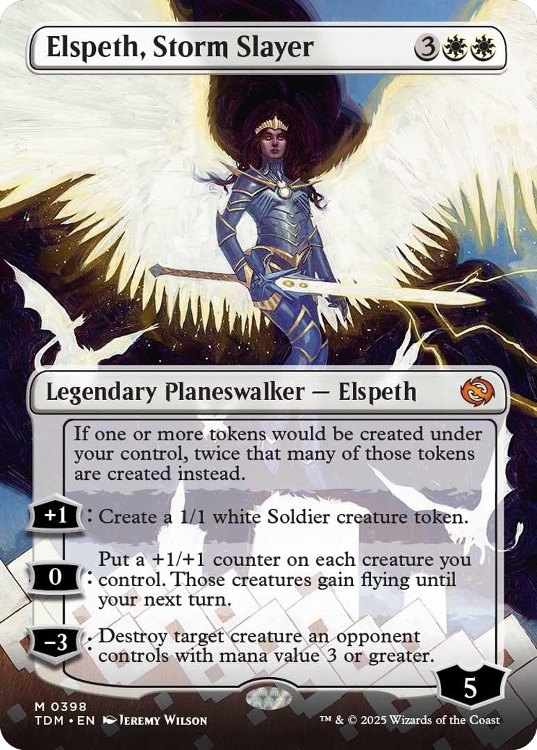 Elspeth, Storm Slayer (Borderless) (398) (TDM)