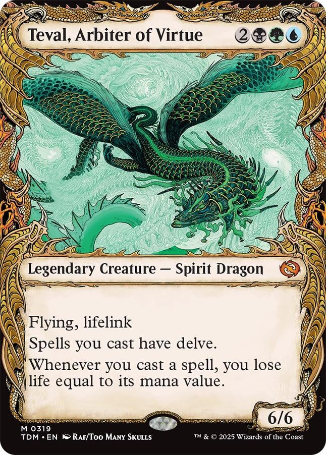 Teval, Arbiter of Virtue (Showcase) (319) (TDM)