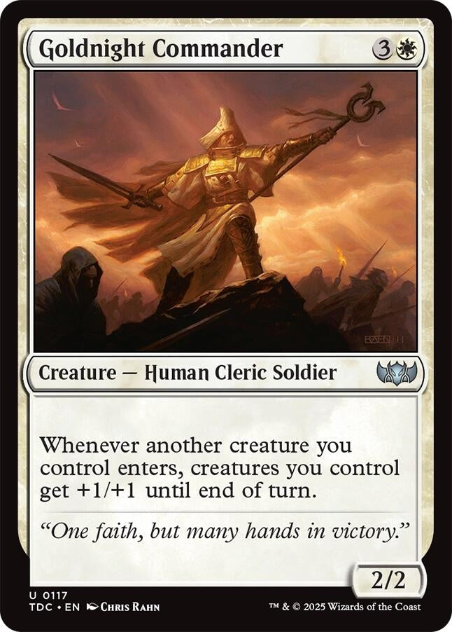 Goldnight Commander (117) (TDC)