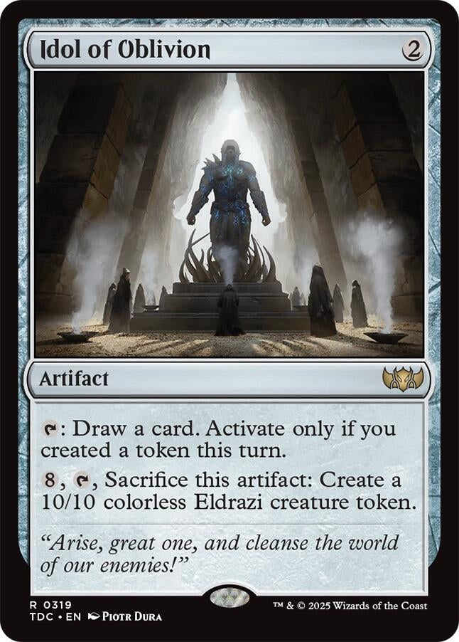 Idol of Oblivion (319) (TDC)