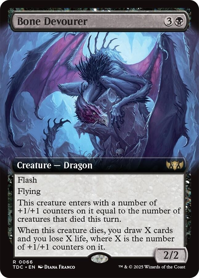 Bone Devourer (Extended Art) (66) (TDC)