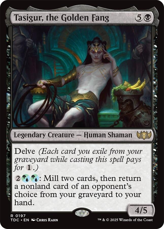 Tasigur, the Golden Fang (197) (TDC)