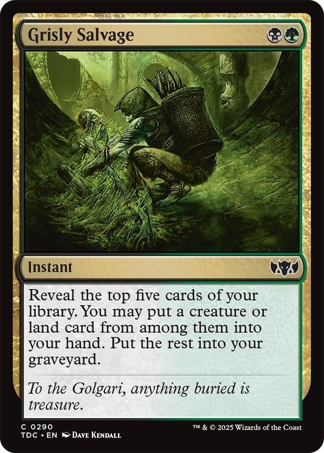 Grisly Salvage (290) (TDC)