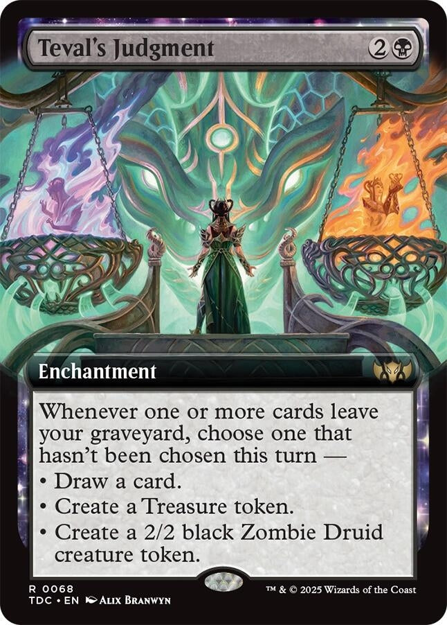 Teval's Judgment (Extended Art) (68) (TDC)