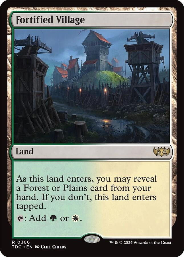 Fortified Village (366) (TDC)