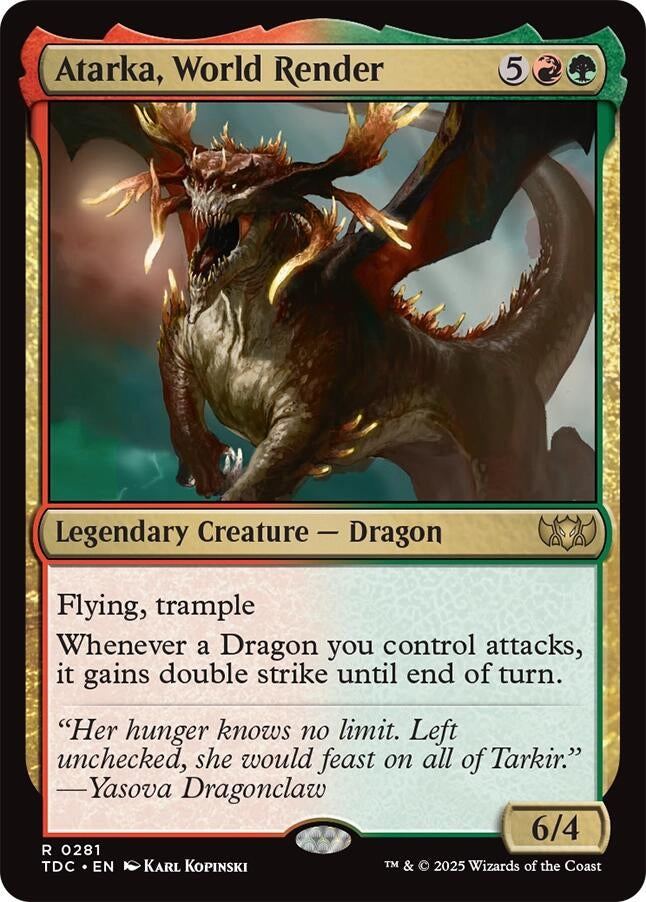 Atarka, World Render (281) (TDC)