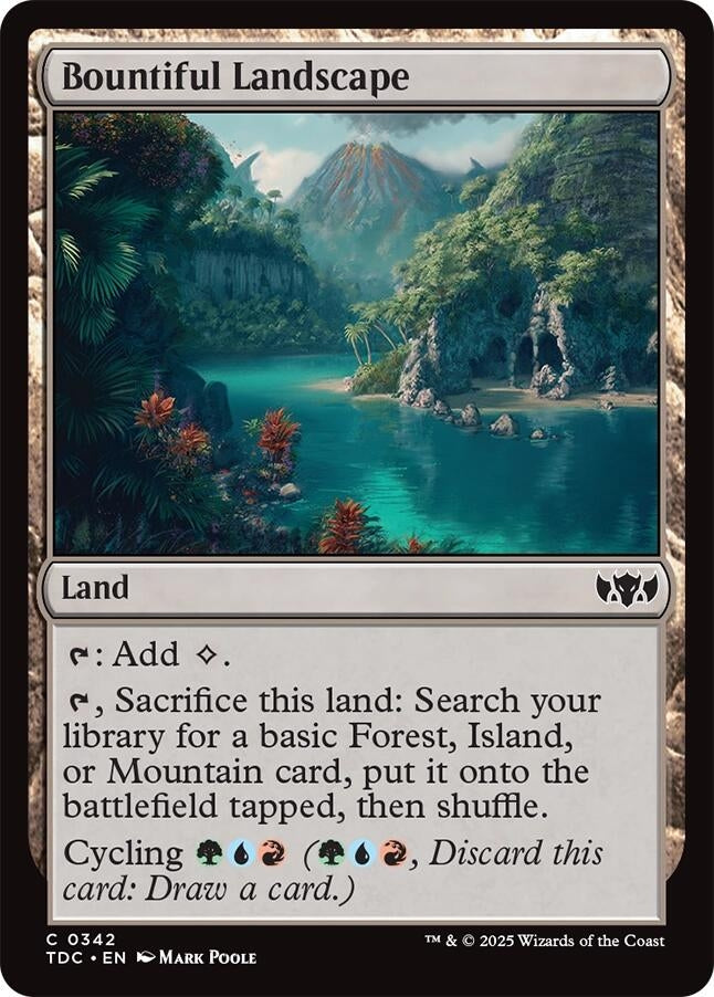Bountiful Landscape (342) (TDC)