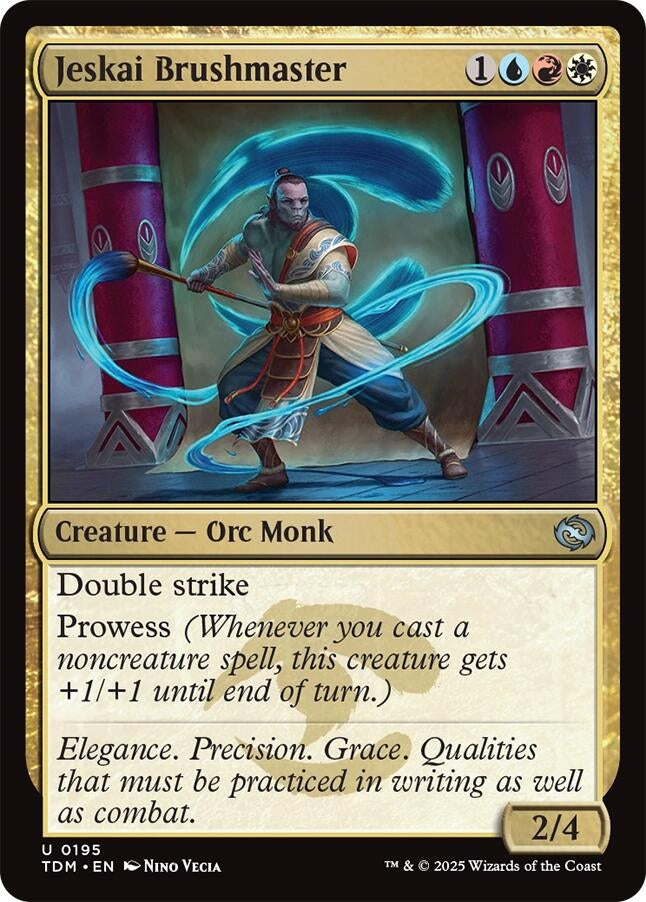 Jeskai Brushmaster (195) (TDM)