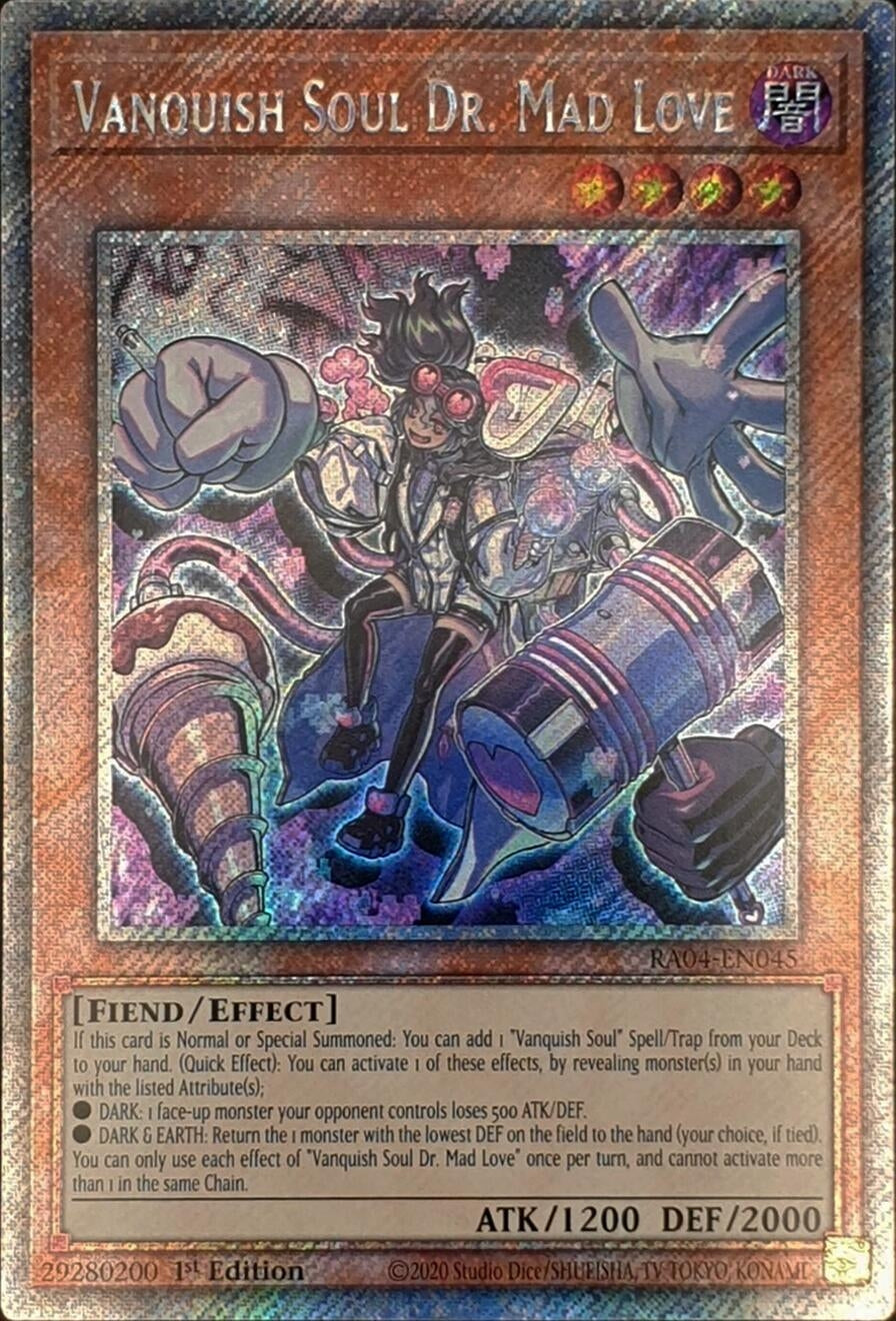 Vanquish Soul Dr. Mad Love (Platinum Secret Rare) (RA04-EN045)
