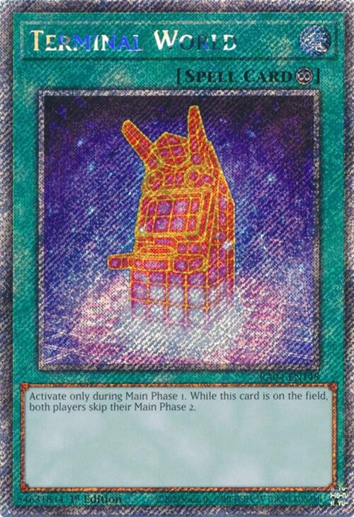 Terminal World (Platinum Secret Rare) (RA04-EN148)