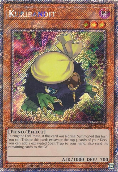 Kuribandit (Platinum Secret Rare) (RA04-EN221)