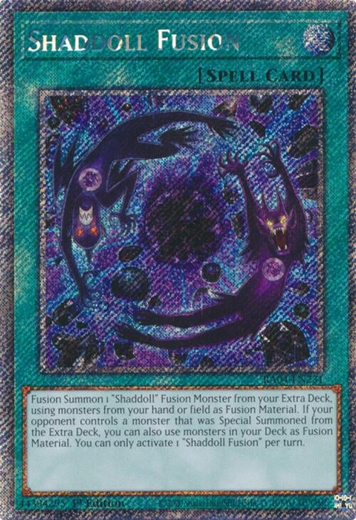 Shaddoll Fusion (Platinum Secret Rare) (RA04-EN231)