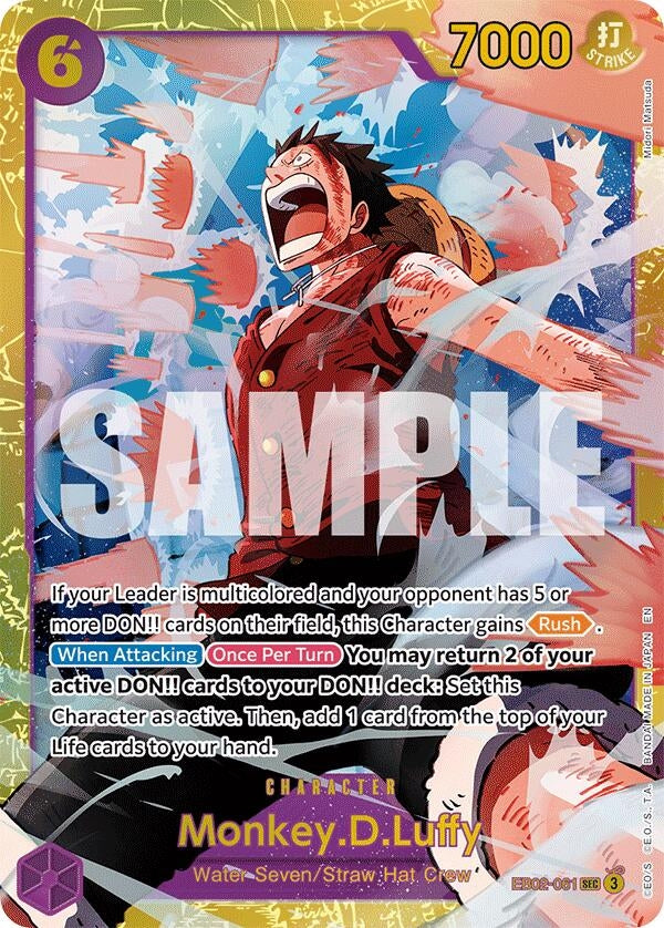 Monkey.D.Luffy (061) (EB02-061) (EB-02)