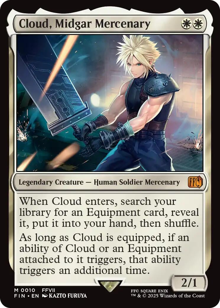 Cloud, Midgar Mercenary (10) (FIN)