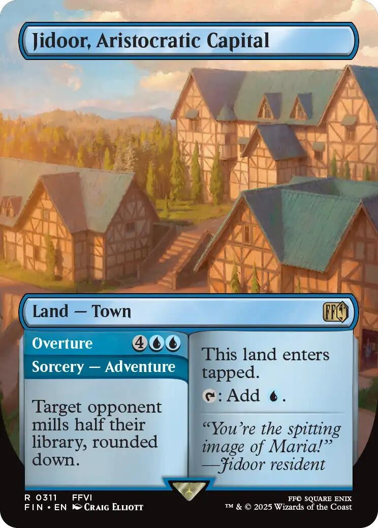 Jidoor, Aristocratic Capital (Borderless) (311) (FIN)