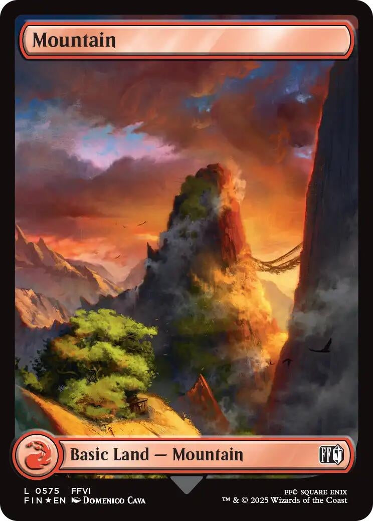 Mountain (0575) (Surge Foil) (575) (FIN)