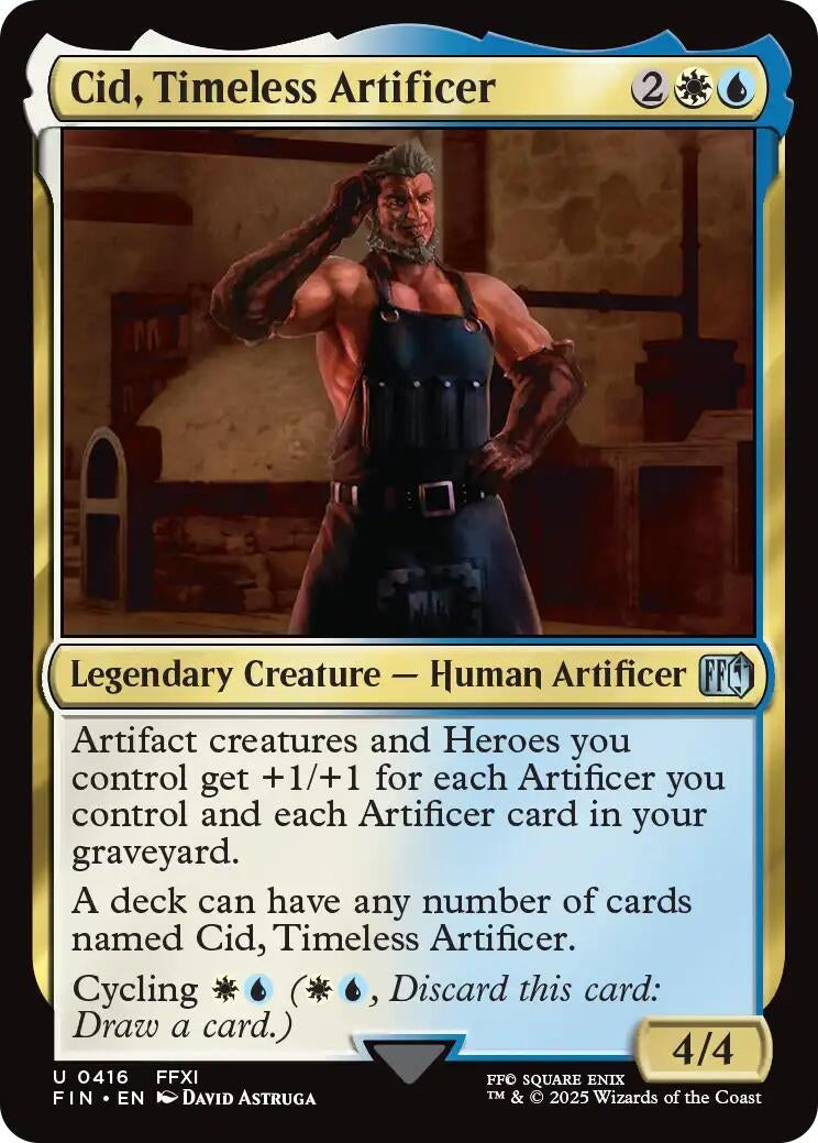 Cid, Timeless Artificer (0416) (416) (FIN)