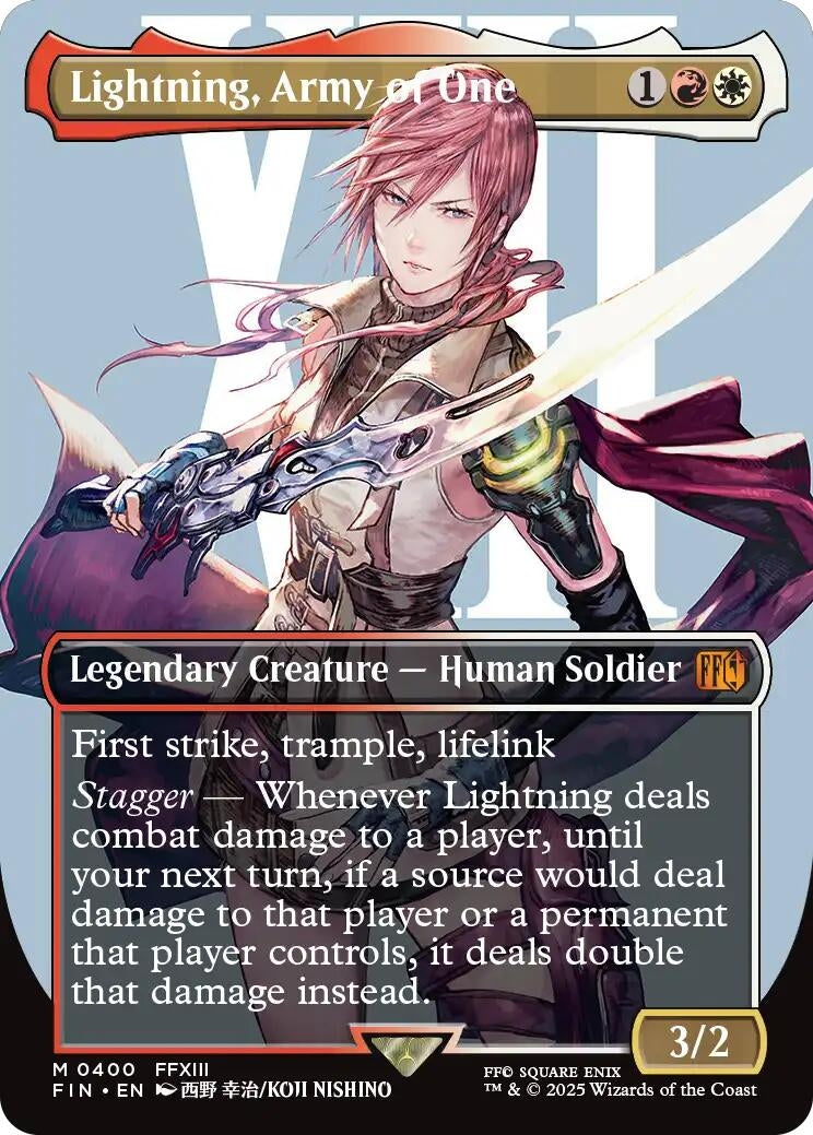 Lightning, Army of One (0400) (Borderless) (400) (FIN)