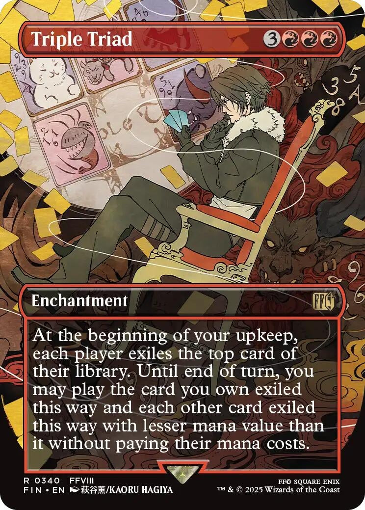 Triple Triad (Borderless) (340) (FIN)