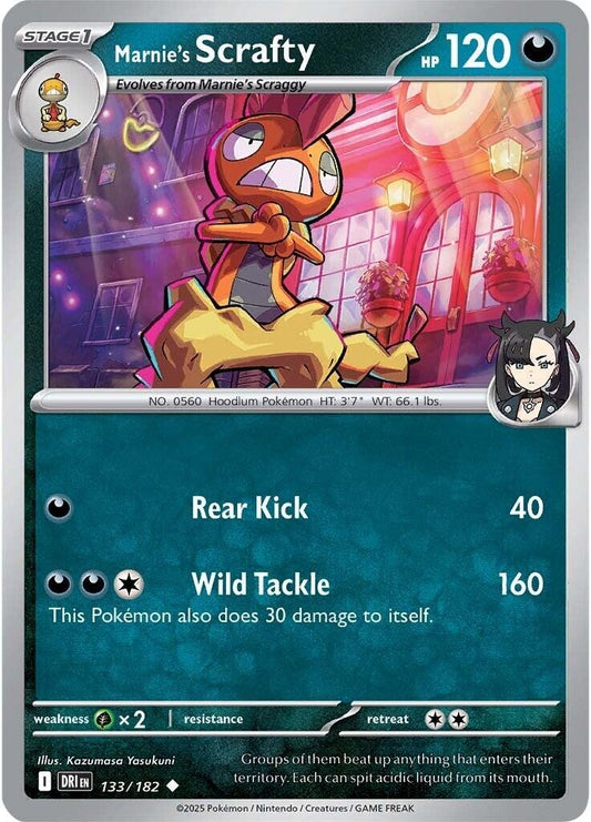 Marnie's Scrafty (133/182) (DRI)