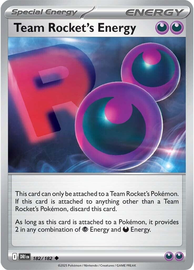 Team Rocket's Energy (182/182) (DRI)