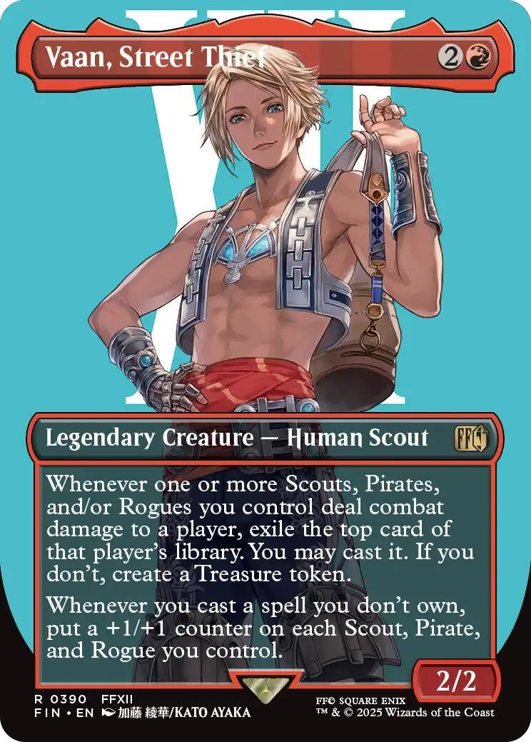 Vaan, Street Thief (Borderless) (390) (FIN)