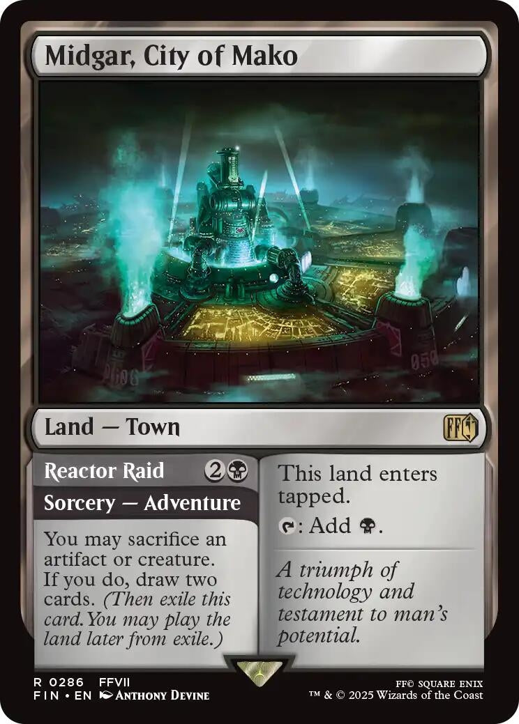Midgar, City of Mako (286) (FIN)