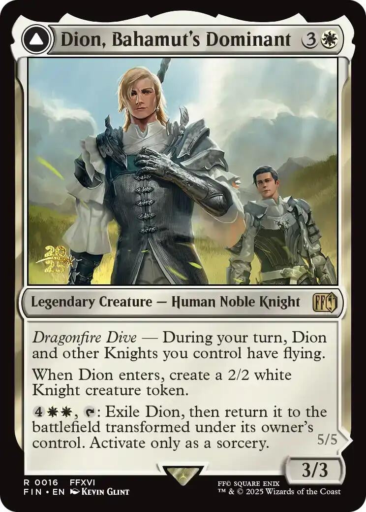 Dion, Bahamut's Dominant (16) (PRE)