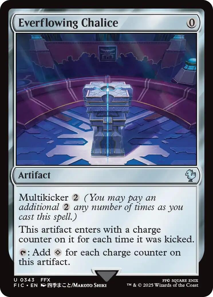 Everflowing Chalice (Surge Foil) (343) (FIC)