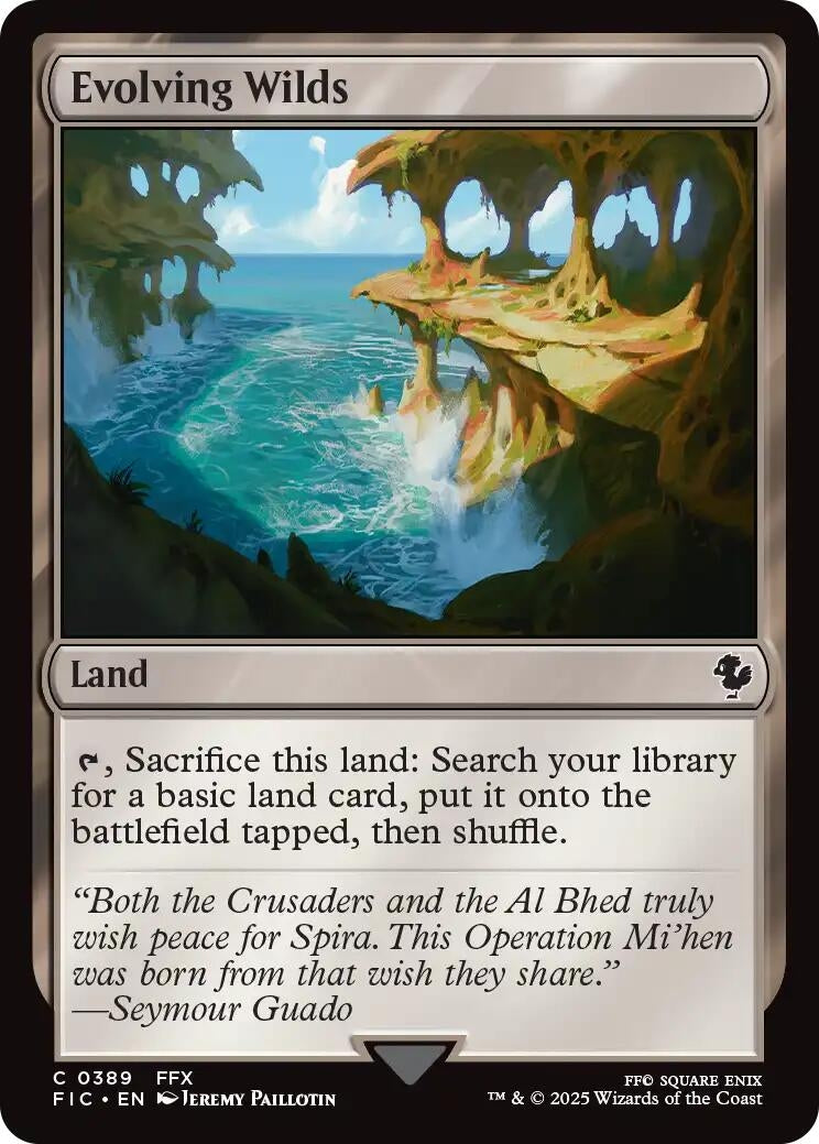 Evolving Wilds (Surge Foil) (389) (FIC)