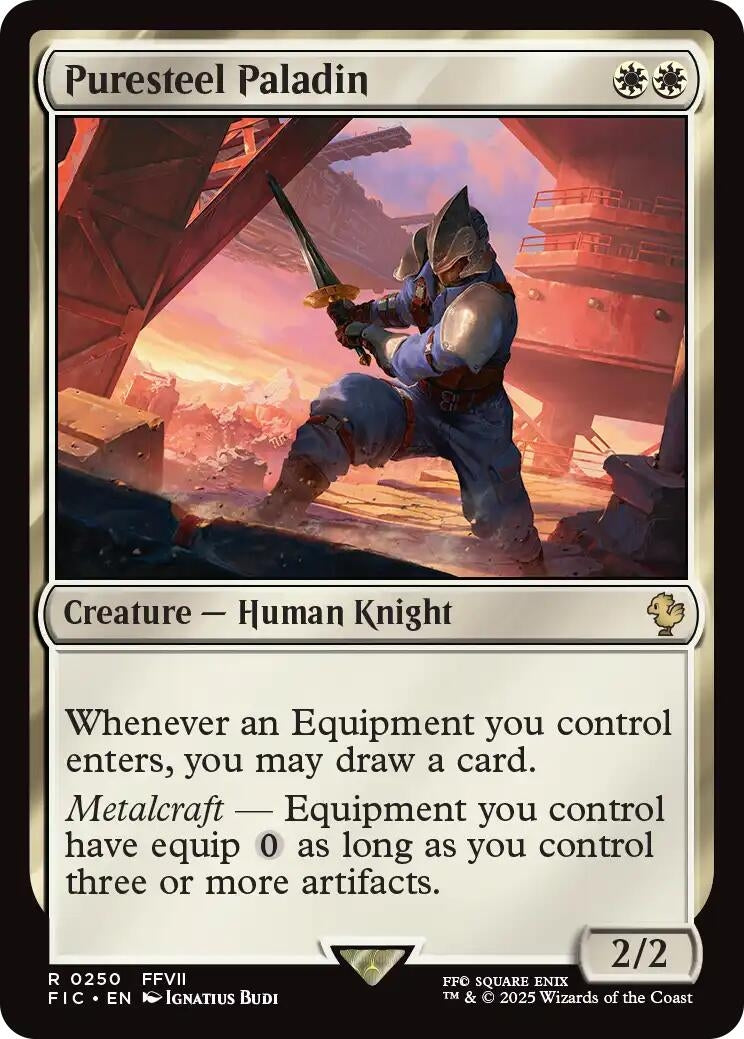 Puresteel Paladin (Surge Foil) (250) (FIC)