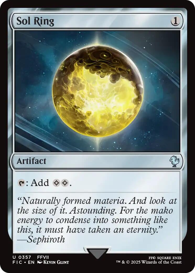 Sol Ring (0357) (Surge Foil) (357) (FIC)