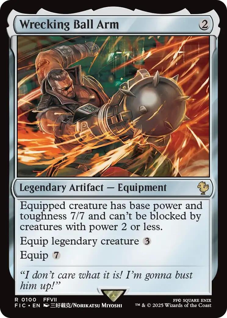 Wrecking Ball Arm (Surge Foil) (100) (FIC)