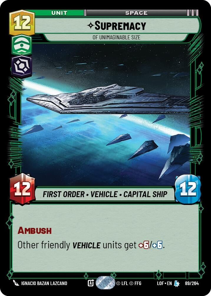 Supremacy - Of Unimaginable Size (089/264) (LOF)