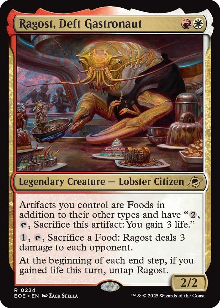 Ragost, Deft Gastronaut (224) (Edge of Eternities) (EOE)