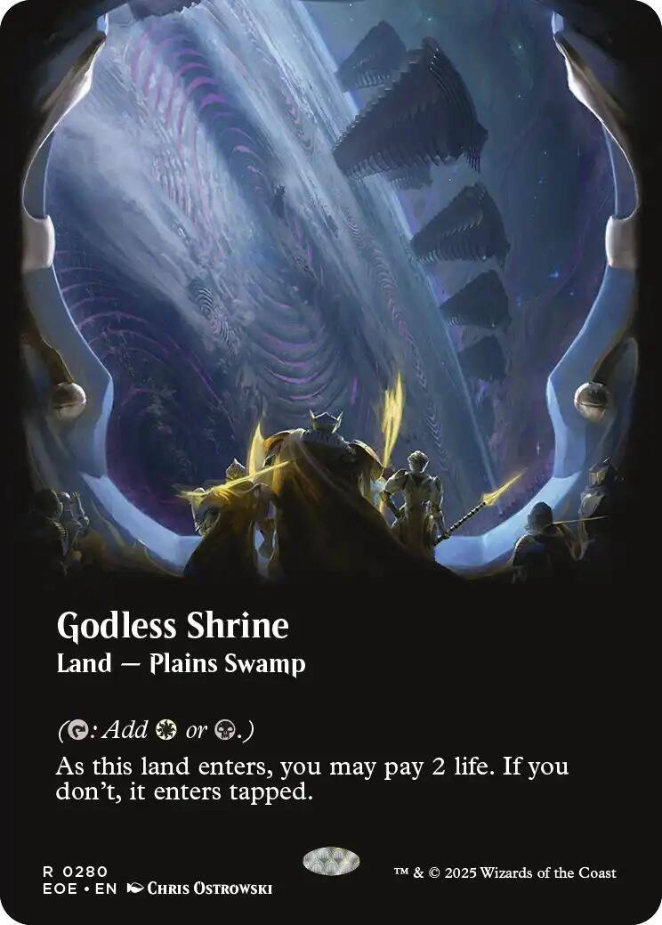 Godless Shrine (Borderless) (280) (EOE)