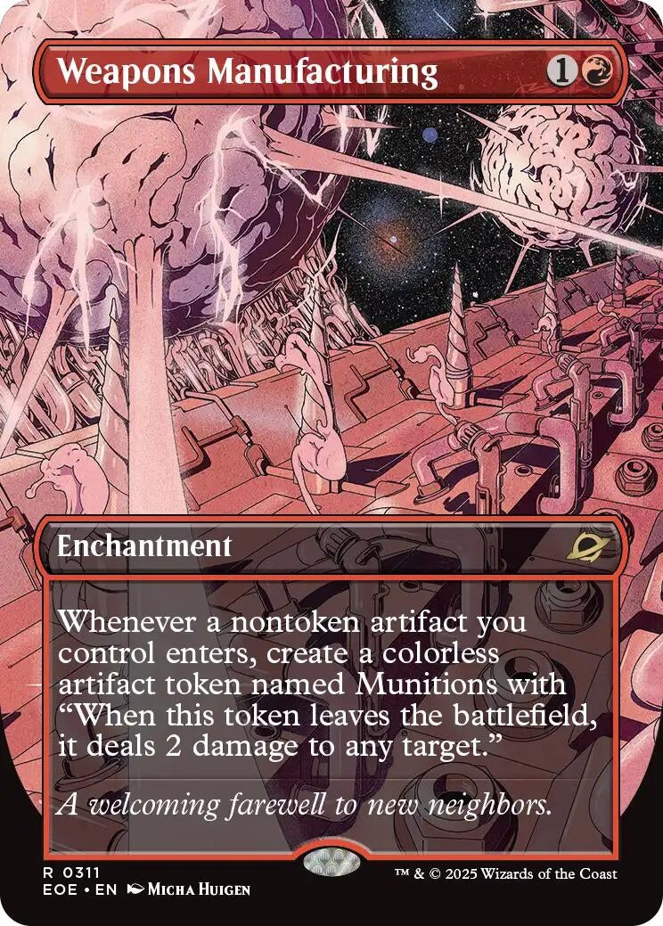 Weapons Manufacturing (Borderless) (311) (Edge of Eternities) (EOE)