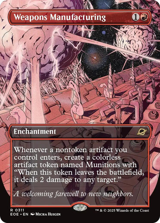 Weapons Manufacturing (Borderless) (311) (Edge of Eternities) (EOE)