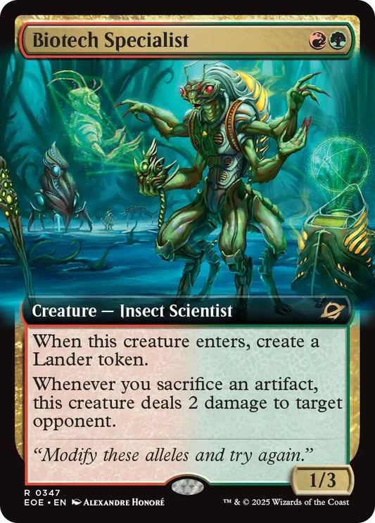 Biotech Specialist (Extended Art) (347) (Edge of Eternities) (EOE)