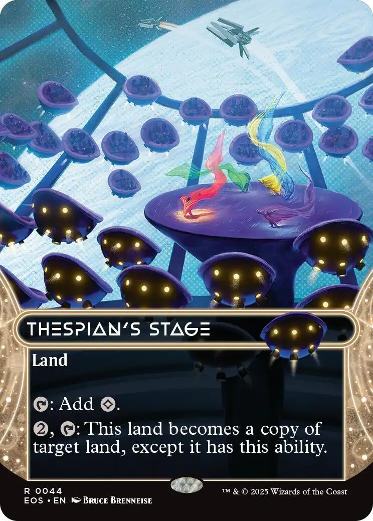 Thespian's Stage (0044) (Borderless) (44) (Edge of Eternities: Stellar Sights) (EOS)