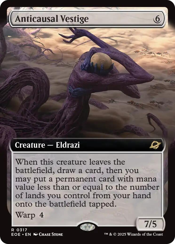 Anticausal Vestige (Extended Art) (317) (EOE)