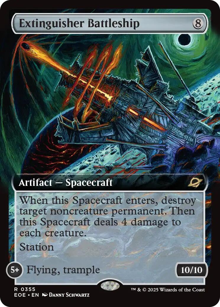 Extinguisher Battleship (Extended Art) (355) (EOE)